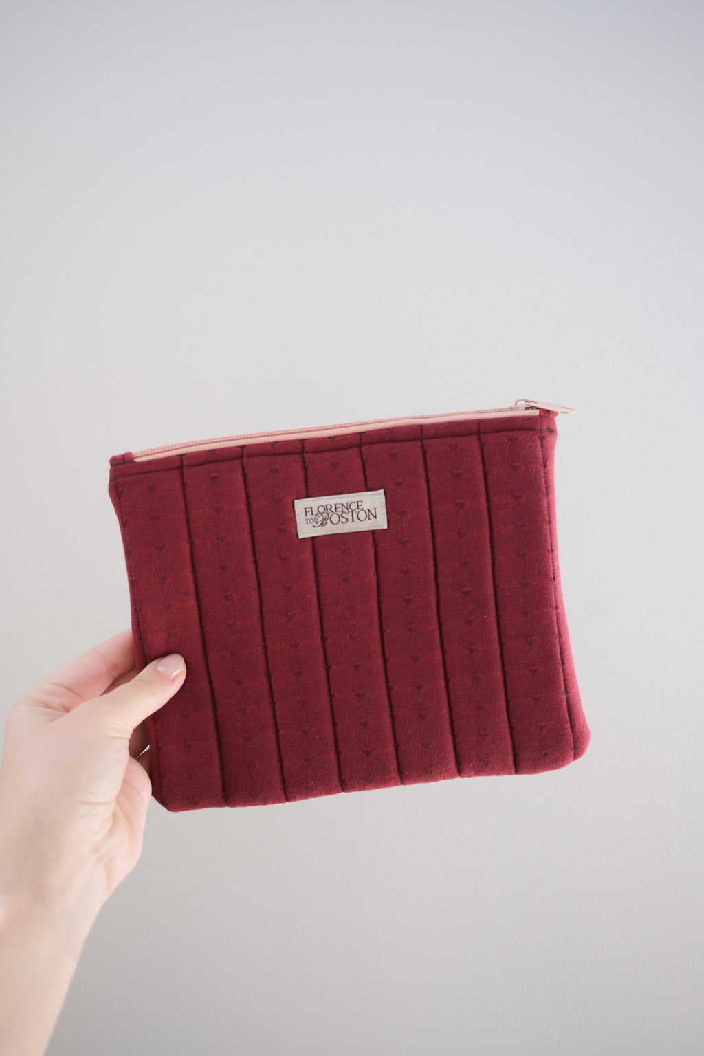 Queen of Hearts Marachino | E-Reader Quilted Sleeve