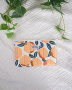 Easy Peasy Peach | Quilted Pen Sleeve