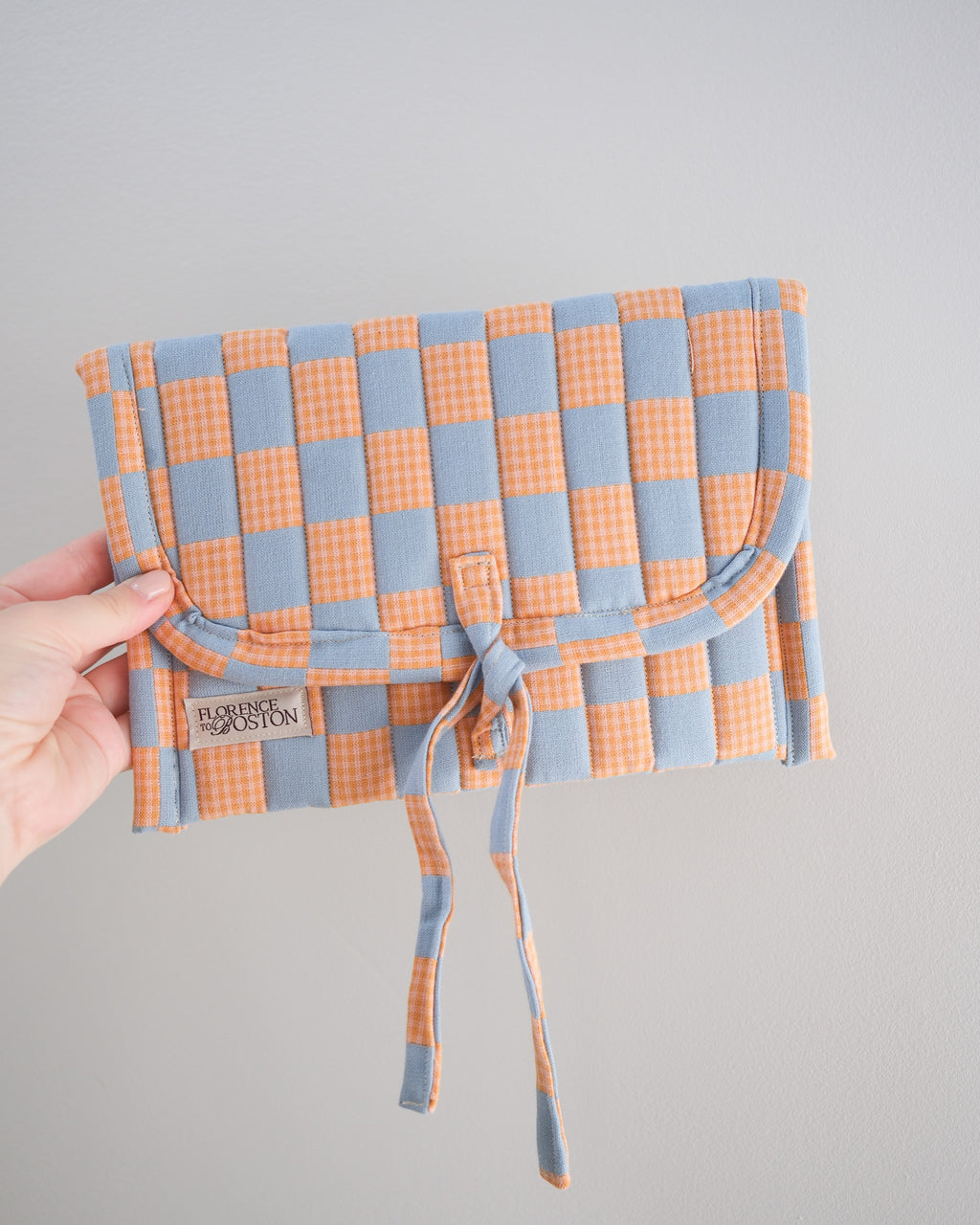 Checkmate Checker Fjord | Lux Tie Pouch