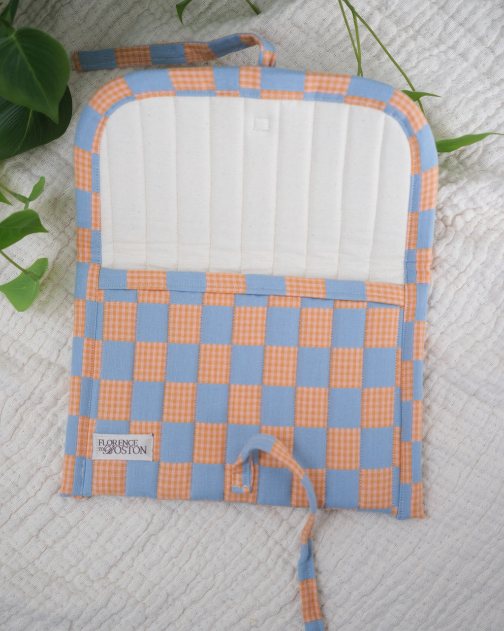 Checkmate Checker Fjord | Lux Tie Pouch