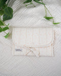 Peach Blossom | Lux Tie Pouch