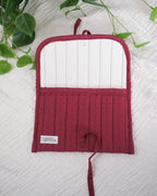 Queen of Hearts Marachino | Lux Tie Pouch