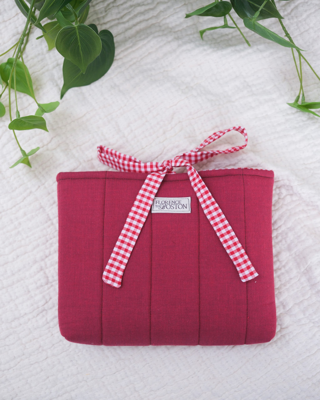 Watercolor Curtain Call | Book Bow Pouch