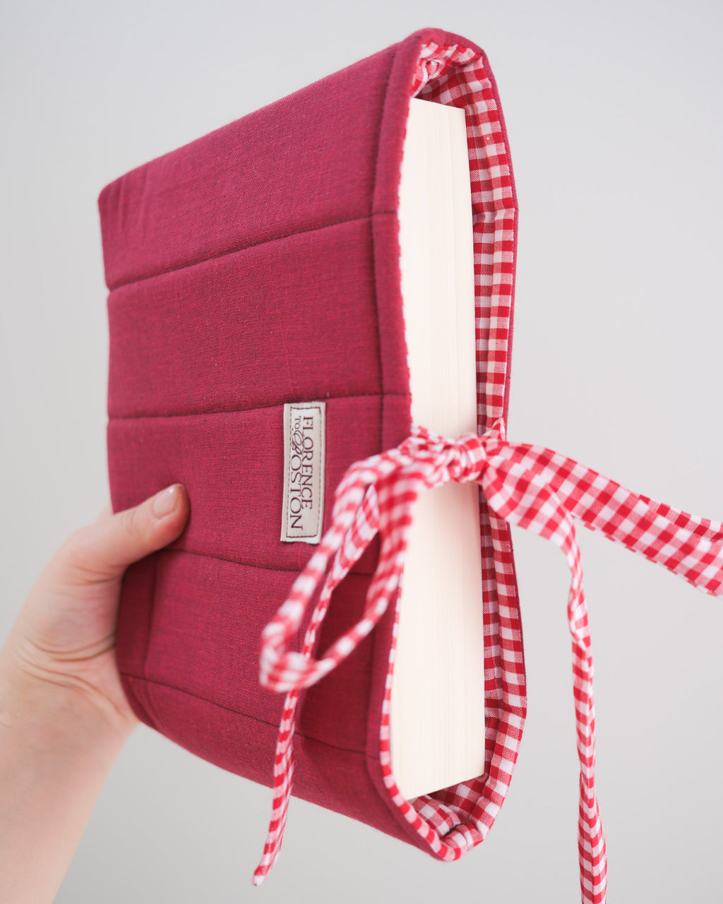 Watercolor Curtain Call | Book Bow Pouch
