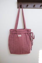 Woven Plum | Marlowe Tote