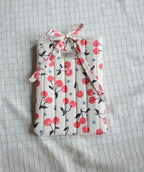 Cherry Cream | E-Reader Quilted Bow Sleeve