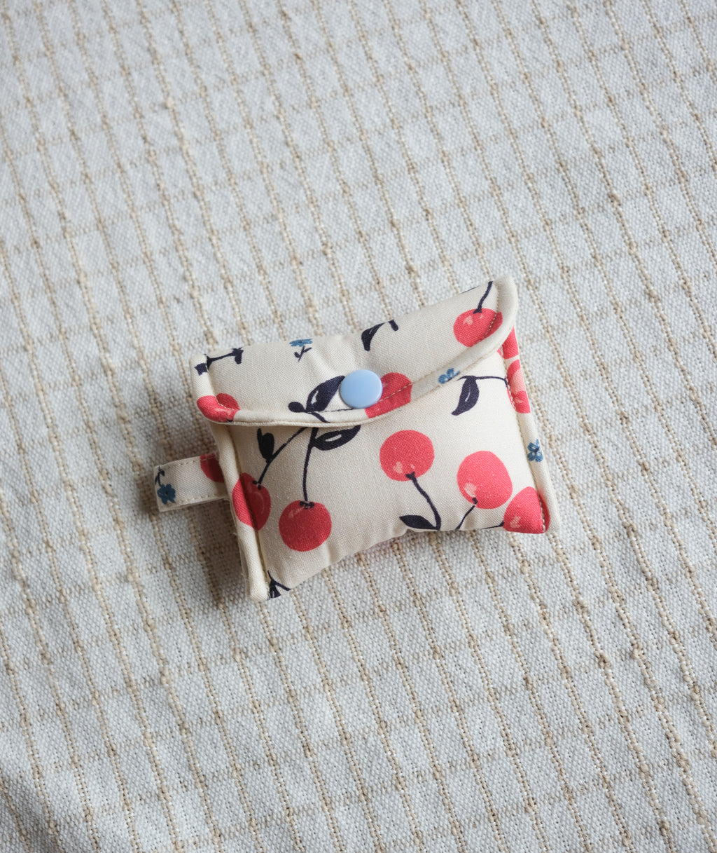 Cherry Cream | Pocket Snap Pouch