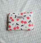 Cherry Cream | Petite Zip Pouch