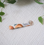 Easy Peasy Peachy | Wristlet Keychain
