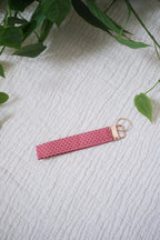 Seed Dusted Pink | Wristlet Keychain
