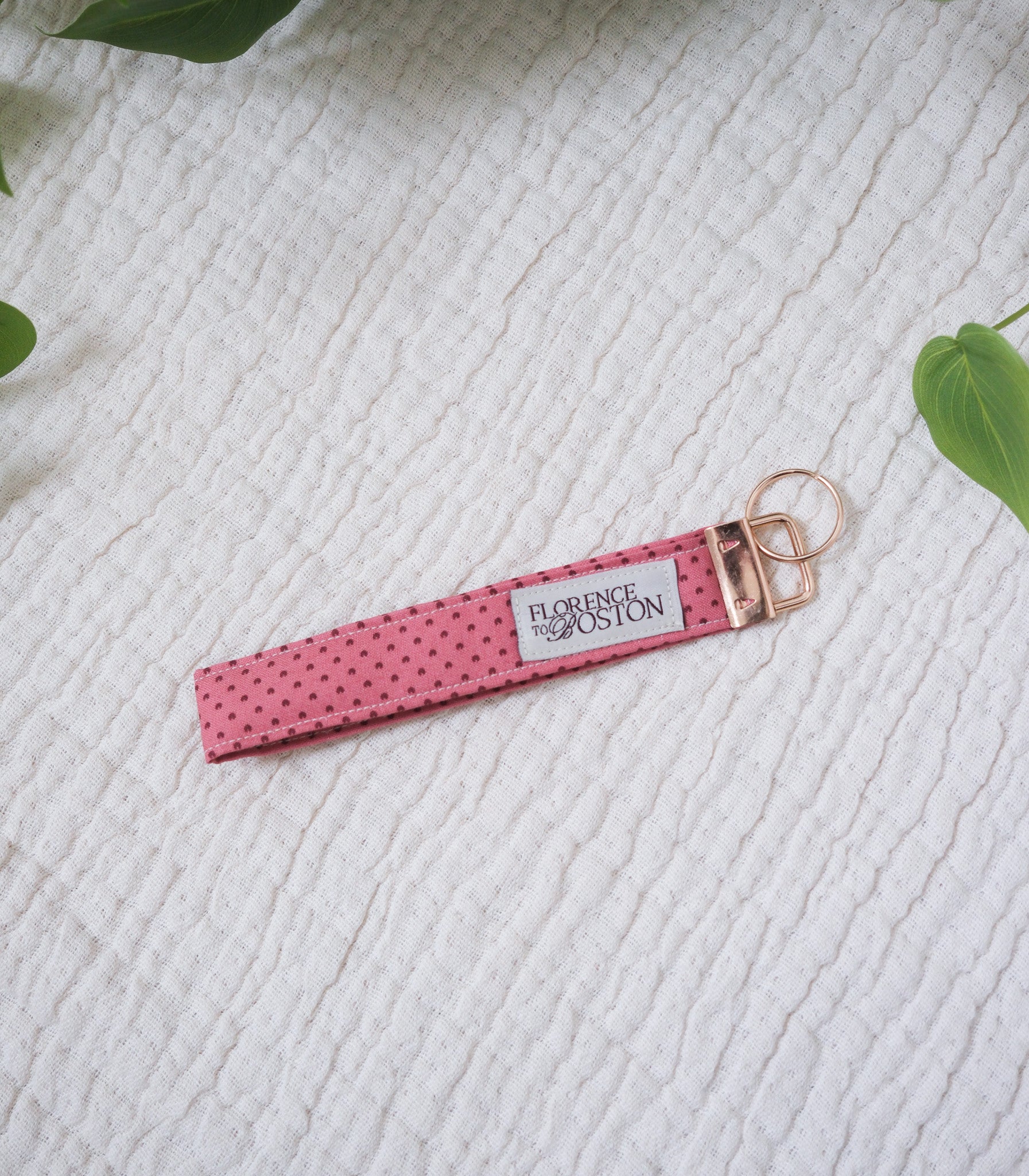 Seed Dusted Pink | Wristlet Keychain