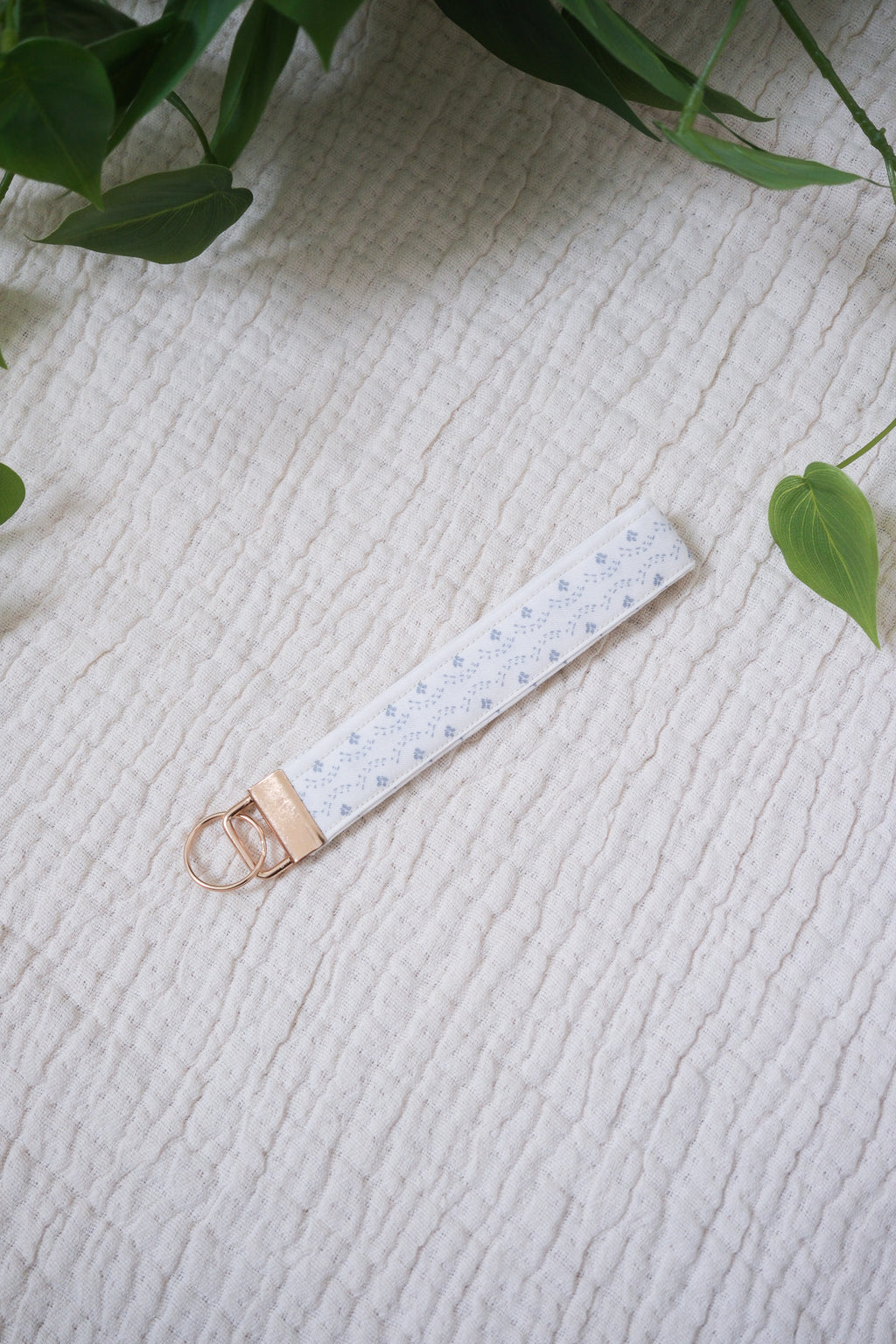 Spring Rain | Wristlet Keychain