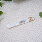 Spring Rain | Wristlet Keychain