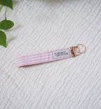 Stripe Field | Wristlet Keychain