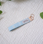 Droplet Daises | Wristlet Keychain