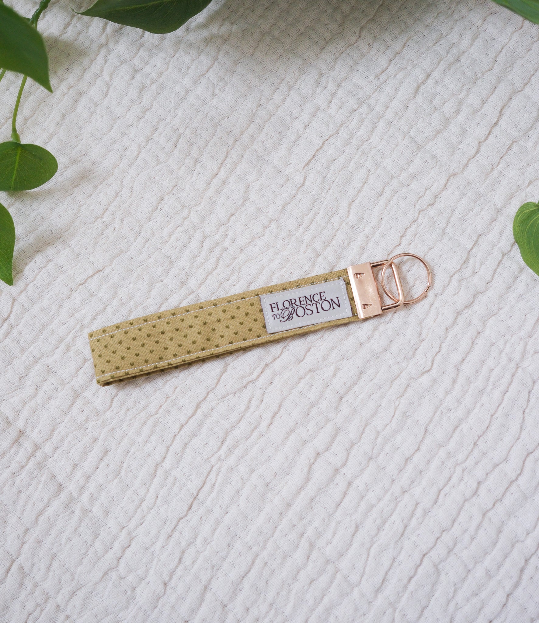 Mossy Seed | Wristlet Keychain