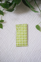 Checkered Charm | Quilted Glasses Pouch