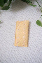Woven Daisy Buttercup | Quilted Glasses Pouch