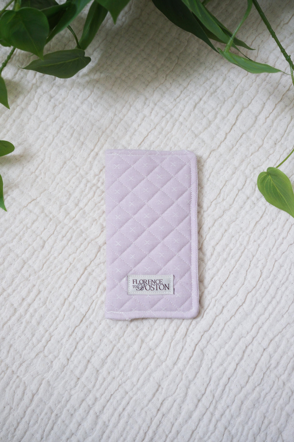 Lavender Tea | Quilted Glasses Pouch