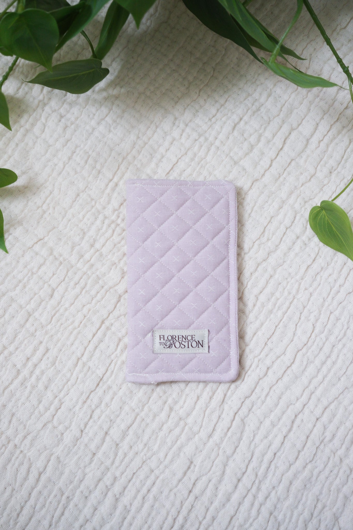 Lavender Tea | Quilted Glasses Pouch