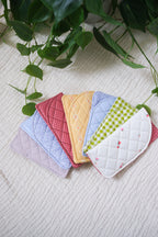 Blue Gingham | Quilted Glasses Pouch