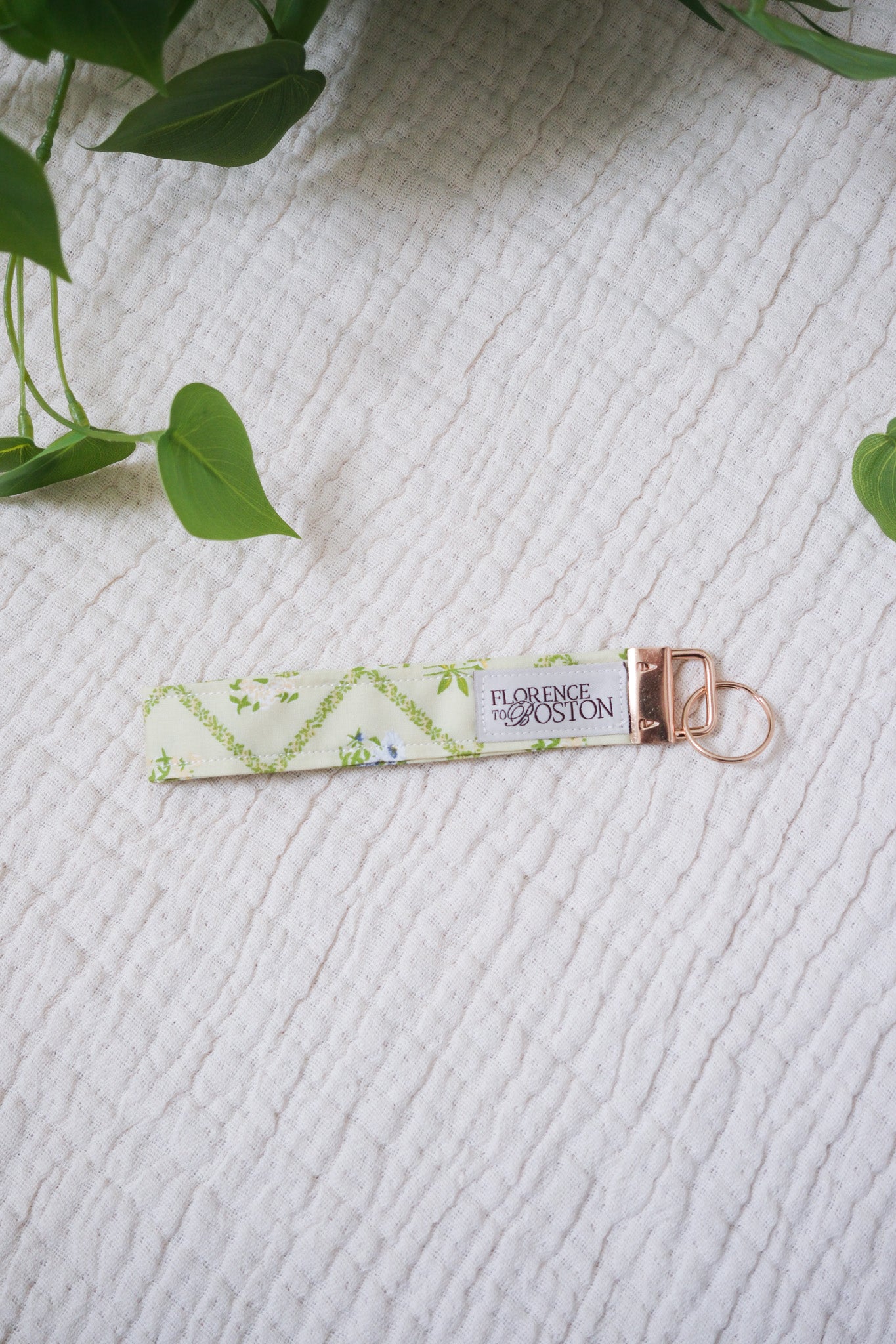 Cottage Garden | Wristlet Keychain