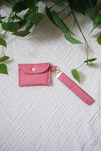 Seed Dusted Pink | Pocket Snap Pouch | Airpod Pouch