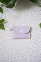 Lavender Tea | Pocket Snap Pouch | Airpod Pouch