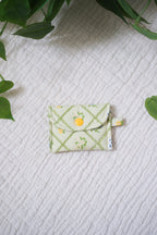 Cottage Garden | Pocket Snap Pouch | Airpod Pouch