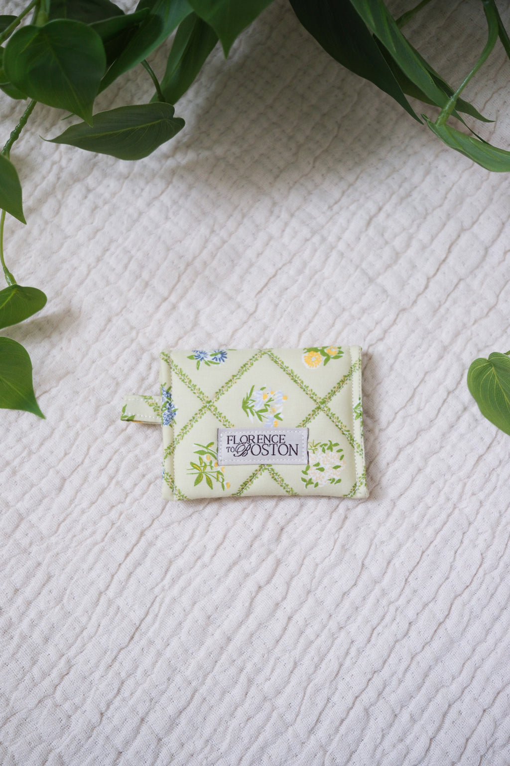 Cottage Garden | Pocket Snap Pouch | Airpod Pouch