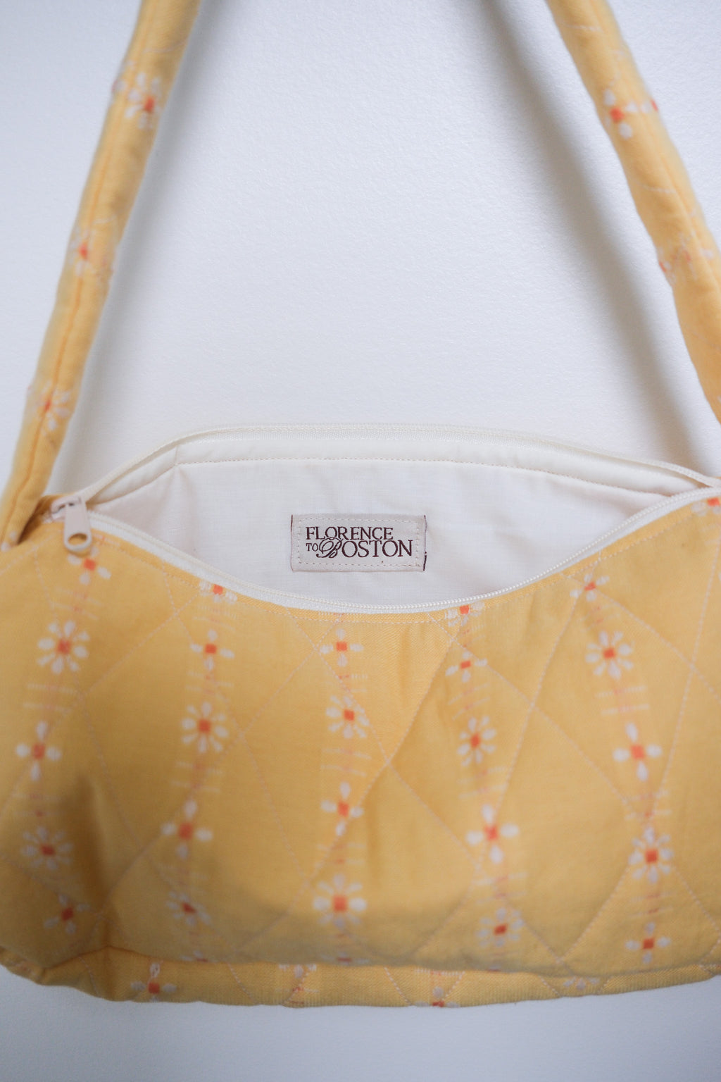 Woven Daisies Buttercup | Petite Shoulder Bag