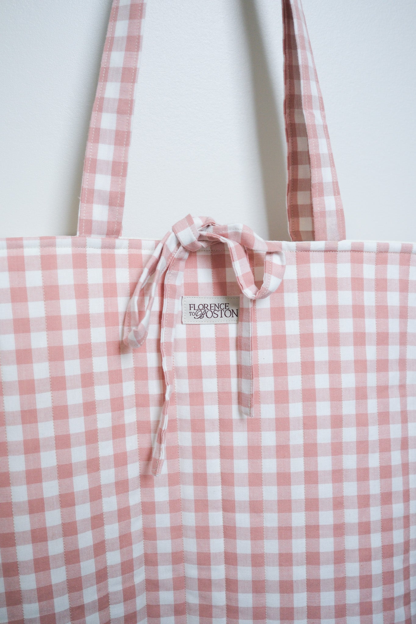 Rose Gingham | Marlowe Tote