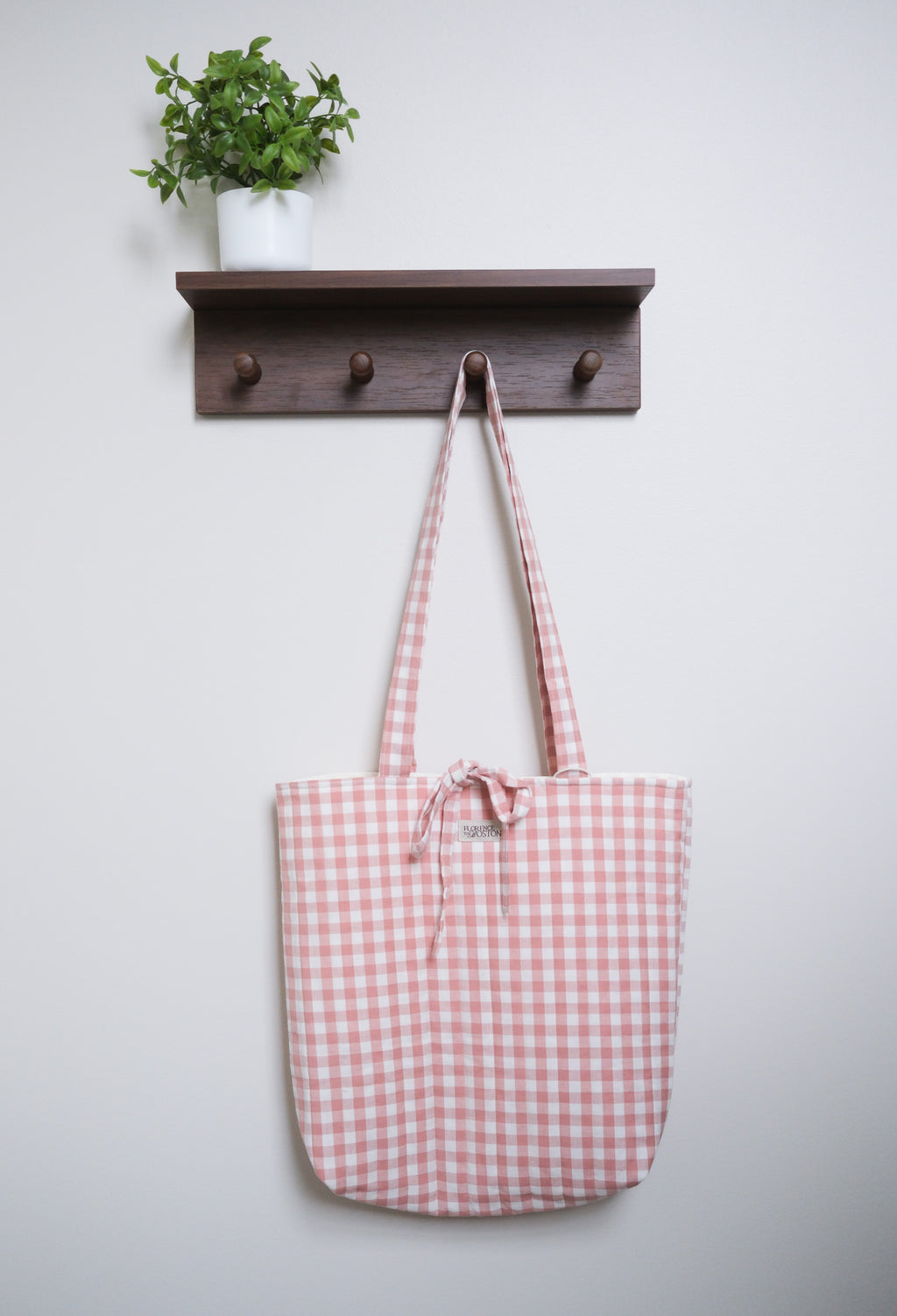 Rose Gingham | Marlowe Tote