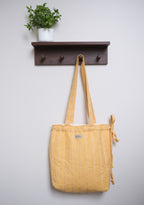 Woven Daisies Buttercup | Marlowe Tote