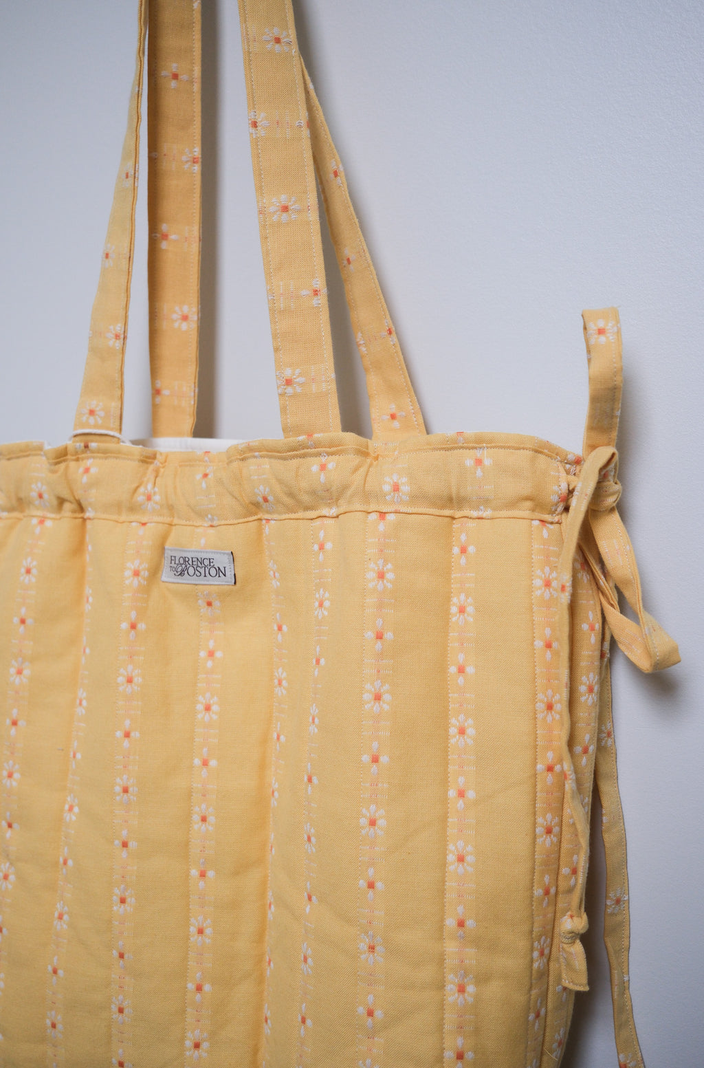 Woven Daisies Buttercup | Marlowe Tote