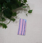Sugarplum Stripe | Quilted Glasses Pouch
