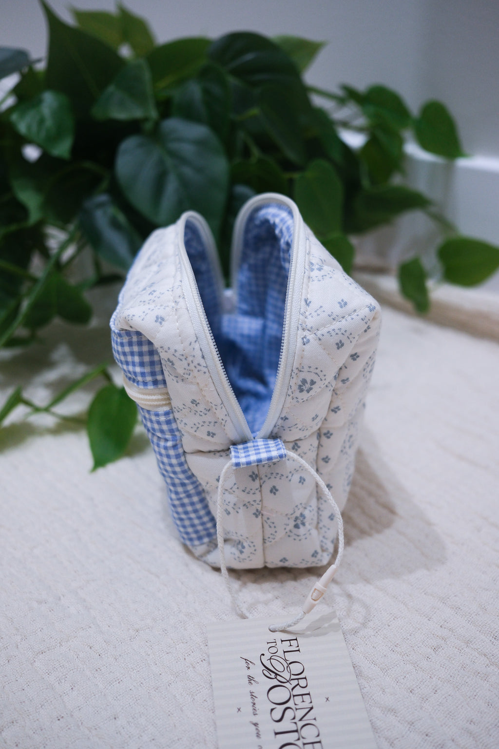 Spring Rain | Medium Camera Pouch