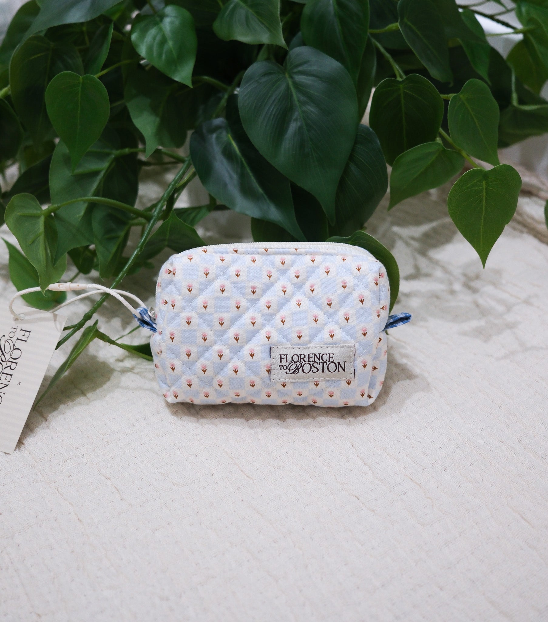 Picnic Check | Small Camera Pouch