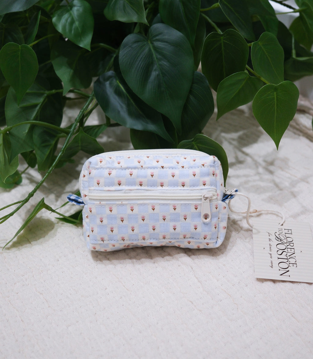 Picnic Check | Small Camera Pouch