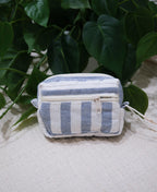 Lake Stripe | Small Camera Pouch