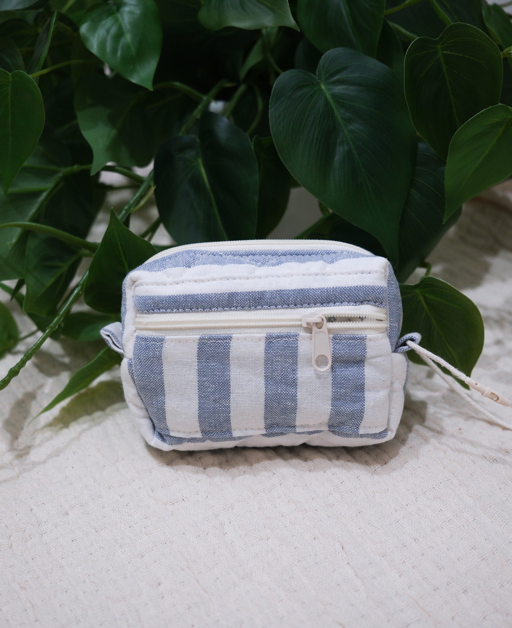 Lake Stripe | Small Camera Pouch