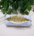 Blue Gingham | Pencil Pouch
