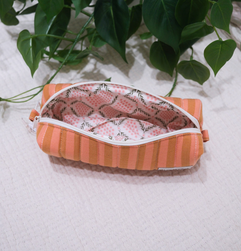 Sand Stripe | Pencil Pouch