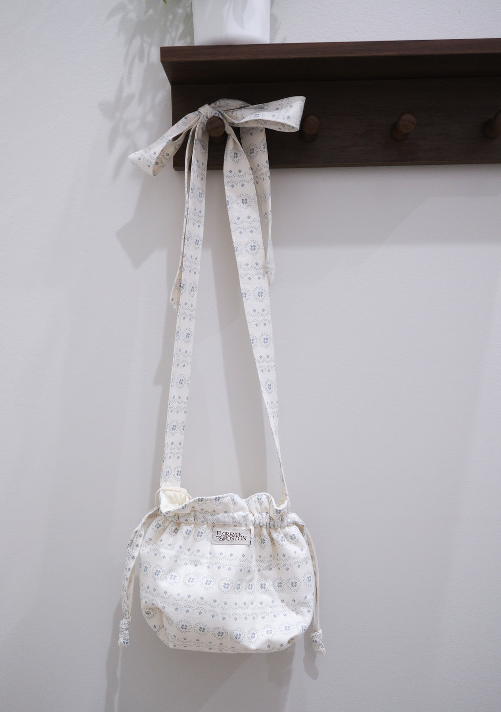 Spring Rain | Mini Drawstring Crossbody