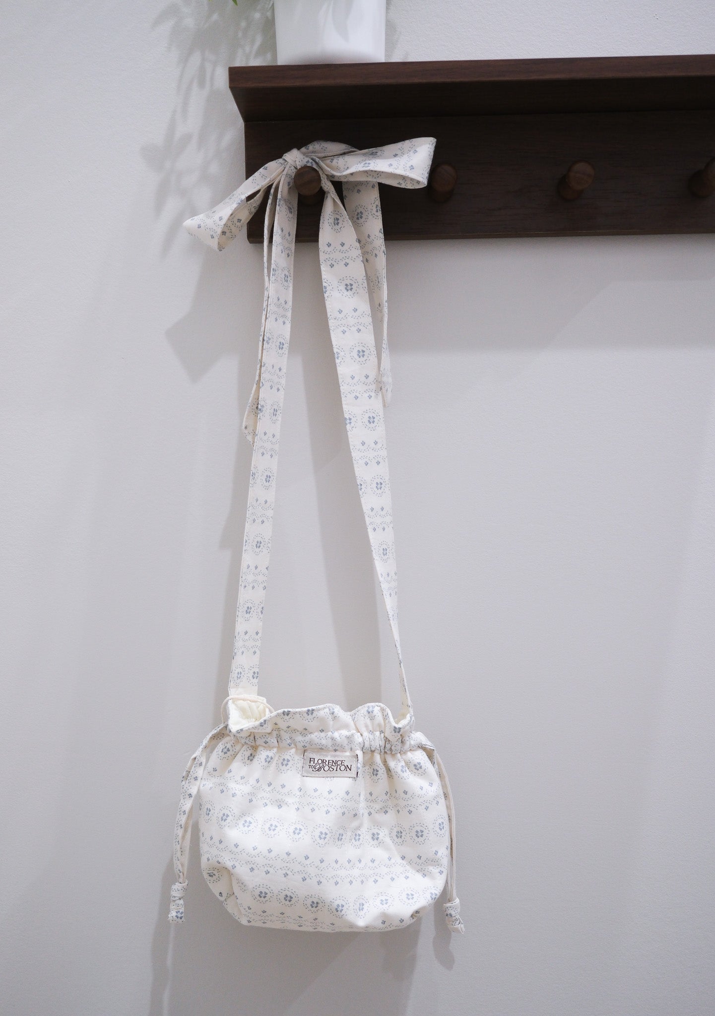 Spring Rain | Mini Drawstring Crossbody