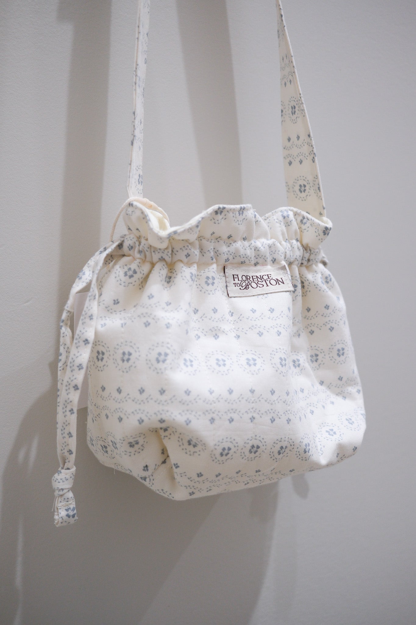 Spring Rain | Mini Drawstring Crossbody