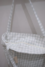 Mist Gingham | Florence Tote