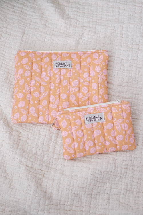 Berries and Blossoms | Quilted Sleeve