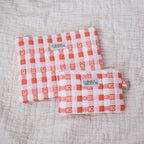 Petal Flower Checks | Quilted Sleeve