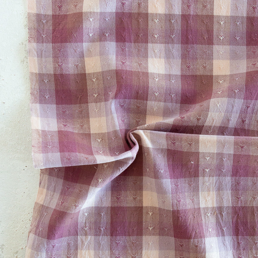 Gingham Hearts | Lux Tie Pouch